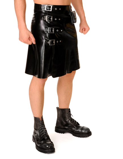 Buckle Skirt (Knee Length)