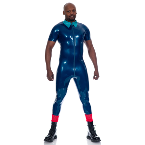 Neo Shirt Collar Catsuit