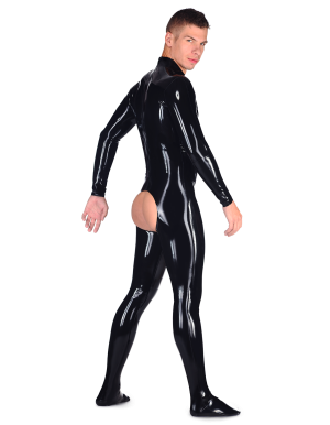 Latex Bum Out Catsuit