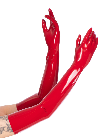 Red Opera Gloves