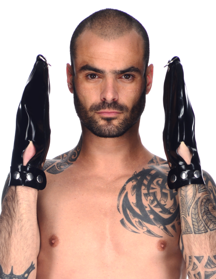 Short Bondage Mitts