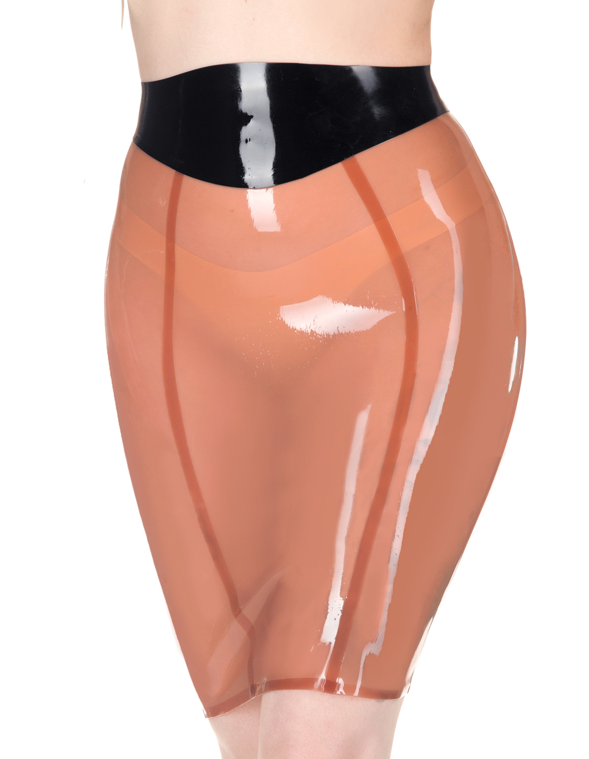 Transparent latex